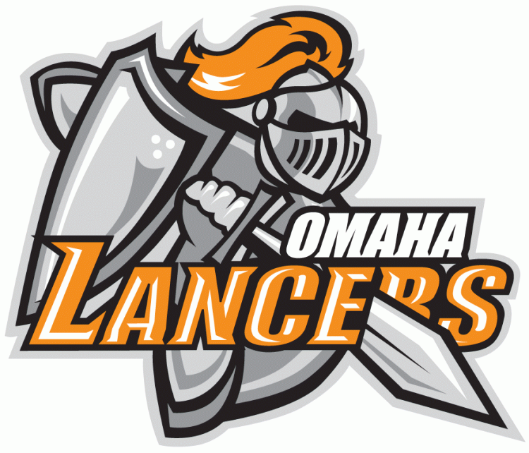 omaha lancers 2009-pres primary logo iron on transfers for clothing